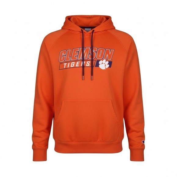 Champion Other - NWT Champion Clemson Tigers Mens Athleticwear Hoodie Sweatshirt Large